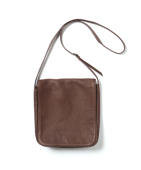 MR.OLIVE E.O.I / WATER PROOF WASHABLE LEATHER / SMART MAIL BAG ミスターオリーブ イーオーアイ/ウォータープルーフウォッシャブルレザー/スマートメールバッグ